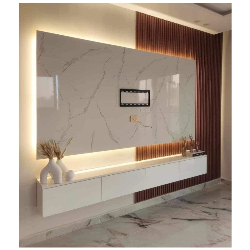 Bwrdd Marble PVC Taflen UV